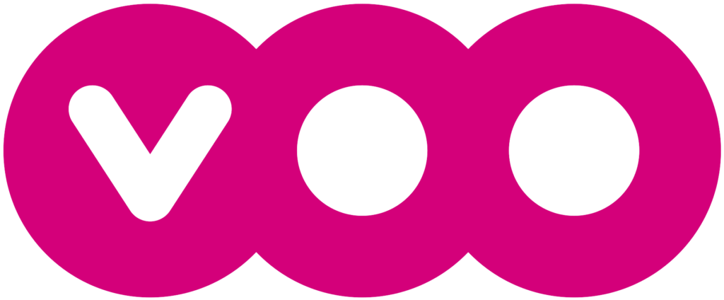 VOO logo roze
