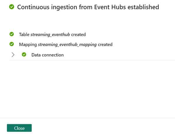 continuous ingestion even hubs