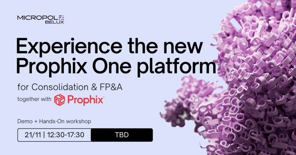 Experience the prophix one platform