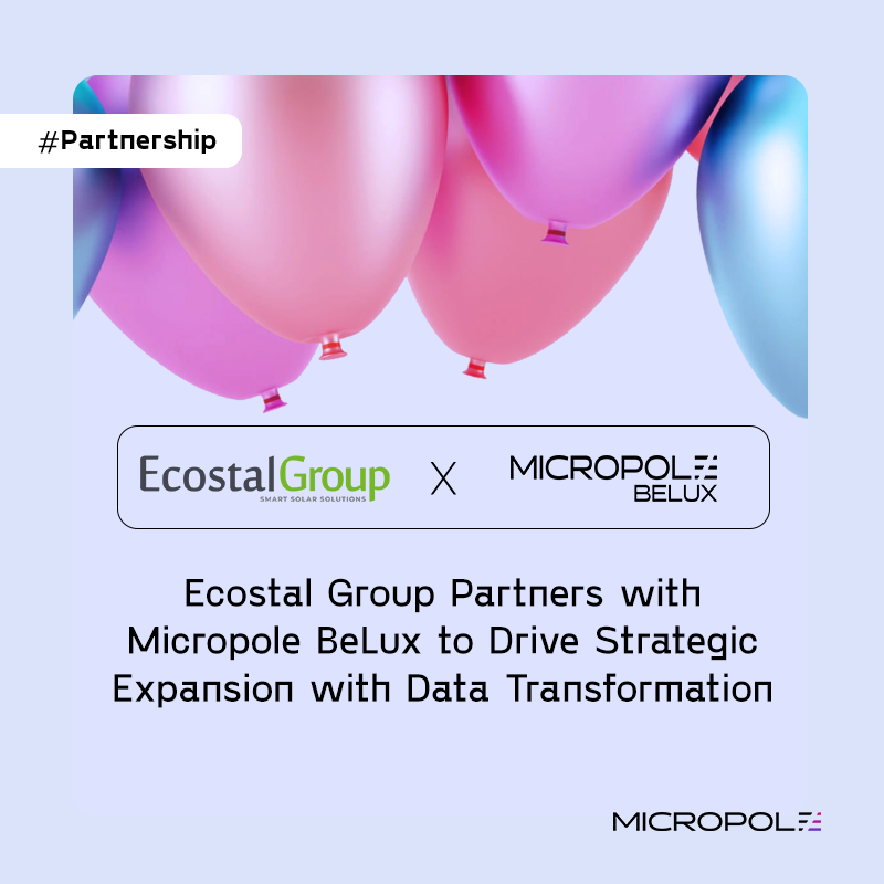 NEWS - Ecostal Group partners with Micropole BeLux