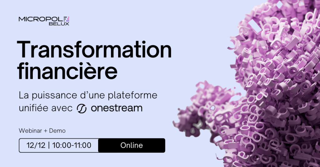 transformation financiere onestream